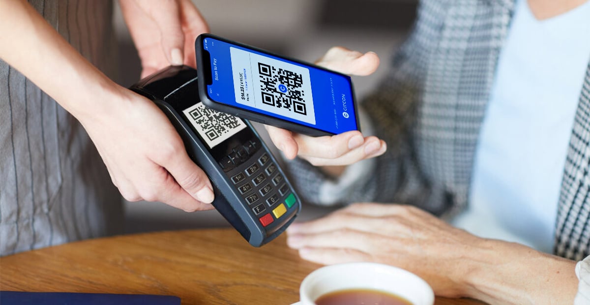 Payment with QR code