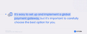 Citcon: International payments: implementing global payment